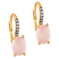 Pendientes Marcello Pane Mujer in Plata ORGM 047 ROSA - ORGM 047 ROSA
